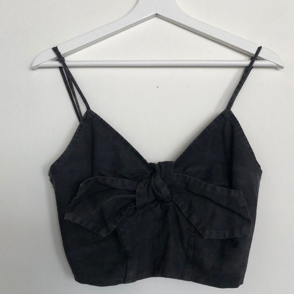 AG Denim Cropped Tank